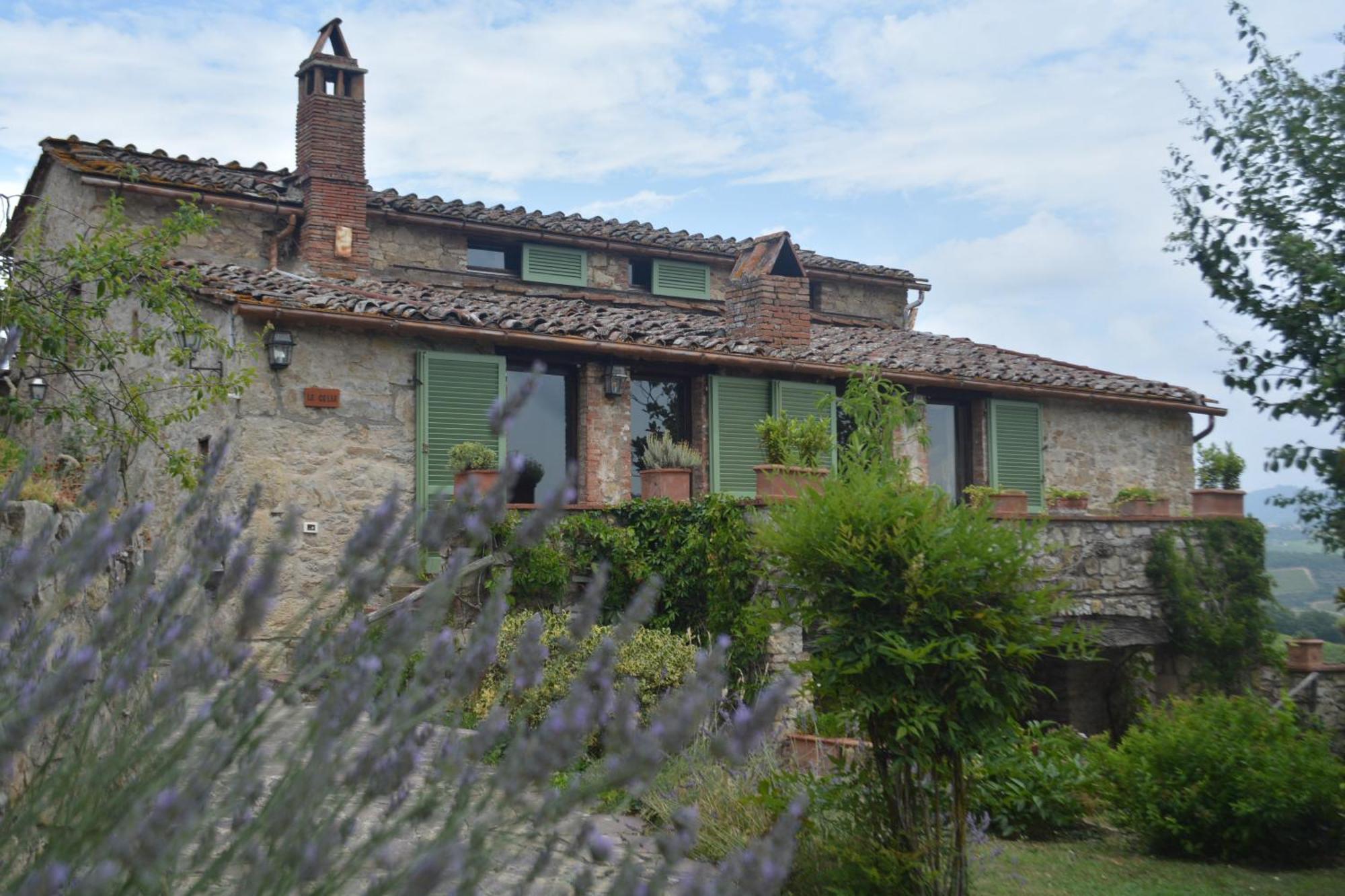 Вілла Celle Di Lecchi Nel Chianti San Sano Екстер'єр фото