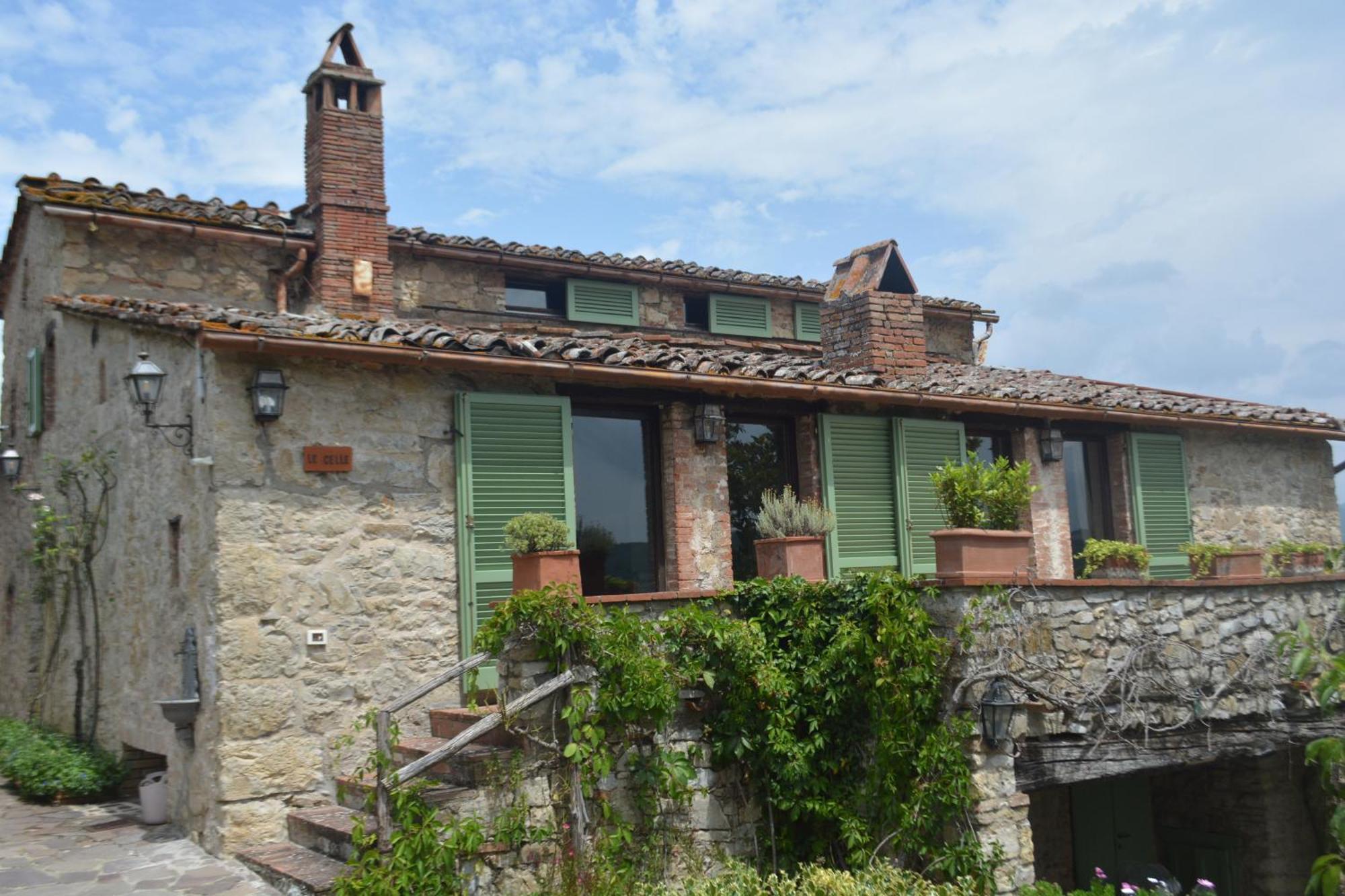 Вілла Celle Di Lecchi Nel Chianti San Sano Екстер'єр фото